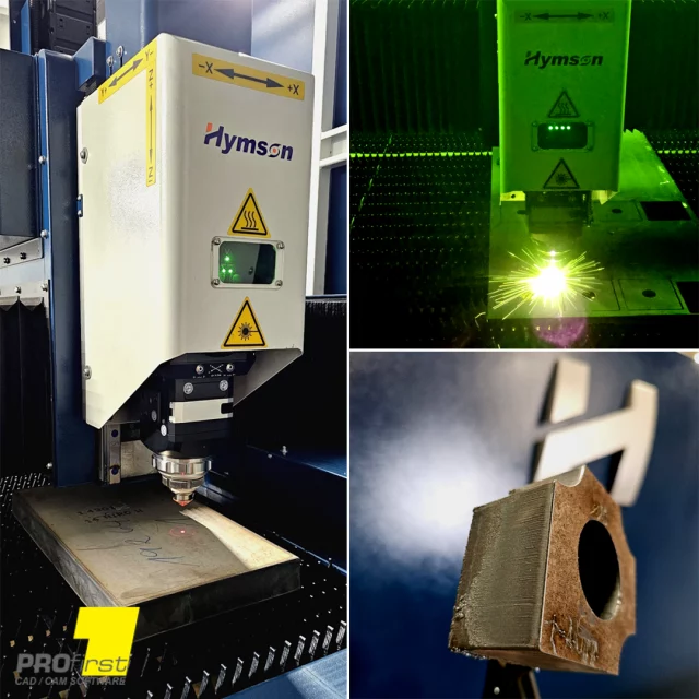 Auch mit „nur“ 12 kW Laserleistung zeigt die neue Hymson Laseranlage, was möglich ist 🔥

Schnitte bis 40 mm – sowohl in Stahl als auch Edelstahl – sind problemlos realisierbar.
Wir haben die Anlage direkt vor Ort getestet und konnten uns selbst von der sehr hohen Schnittqualität überzeugen.

Besonders positiv:
👉 Die Standardwerte aus den Technologietabellen des Herstellers ließen sich schnell und effizient auf die realen Materialeigenschaften anpassen.

Ein starkes Ergebnis – sowohl technisch als auch in der Praxis 💪

#profirst_group #laserschneiden #lasercutting #hymson #blechbearbeitung