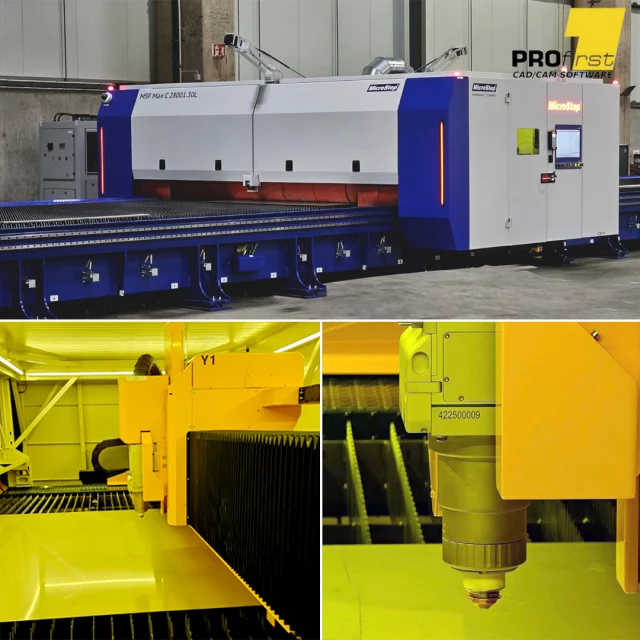 🚀 Next Level in der Blechbearbeitung

Unser Kunde setzt auf eine echte High-End-Lösung:
@microstep_europa Laser MSF Max C 28001.30L – eine Maschine der Extraklasse.

Mit einer beeindruckenden Bearbeitungsfläche von 28.000 × 3.400 mm und 20 kW Laserleistung ist diese Anlage klar auf maximale Produktivität ausgelegt.
Egal ob Stahl, Edelstahl oder Aluminium – die Schnittergebnisse sprechen für sich: präzise, sauber und deutlich schneller als bisherige Plasma-Prozesse.

Was früher mit Plasma geschnitten wurde, läuft jetzt in deutlich kürzerer Zeit über den Laser – bei gleichzeitig höherer Qualität ⚡

Wir waren vor Ort und haben die Anlage gemeinsam mit den Technikern von MicroStep intensiv getestet.
Unser Postprozessor wurde exakt auf die Anforderungen des Kunden abgestimmt – für einen reibungslosen und effizienten Produktionsstart.

Ein starkes Projekt und ein perfektes Zusammenspiel von Maschine, CAM und Praxis 💪

#laserschneiden #CNC #cadcamsoftware #MicroStep #metallbau #blechbearbeitung #Industrie40 #Fertigung #profirst_group #HighEndProduction
